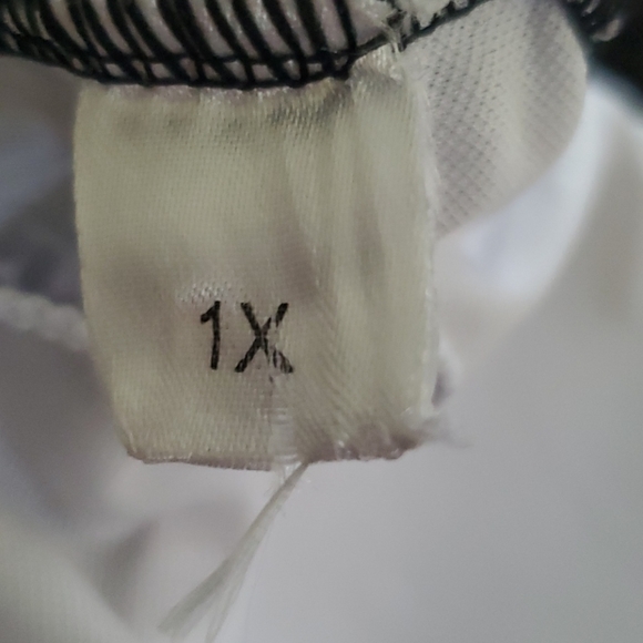 NWOT. A-Line tankini top, briefs, and shorts set - Picture 4 of 8